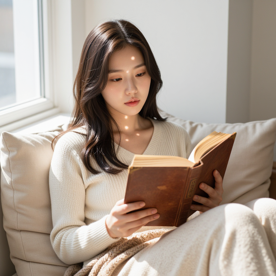창가에서의 독서