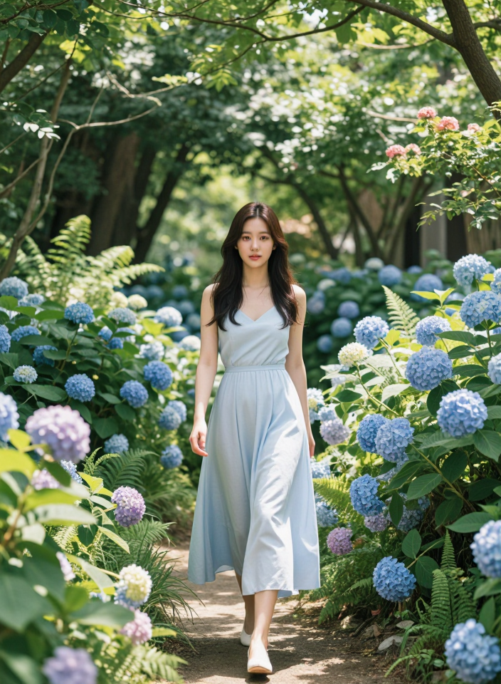 초록빛 산책로